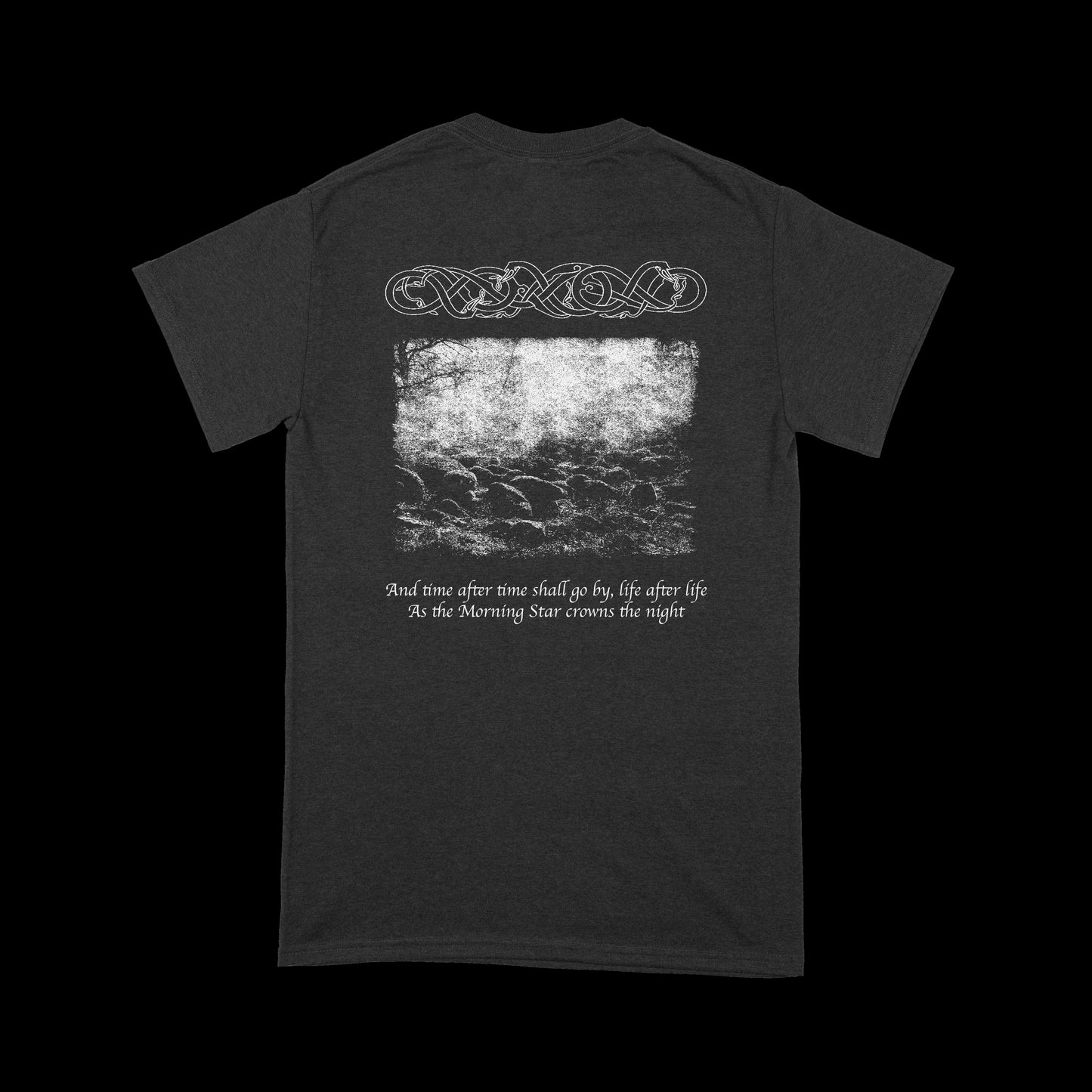 PRE-ORDER: Morning Star black t-shirt
